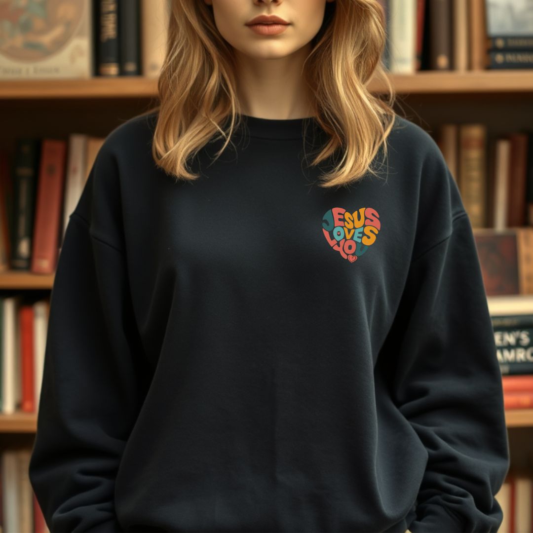 Jesus Loves You Christian Sweatshirt