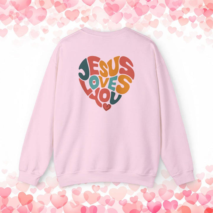 Jesus Loves You Christian Sweatshirt