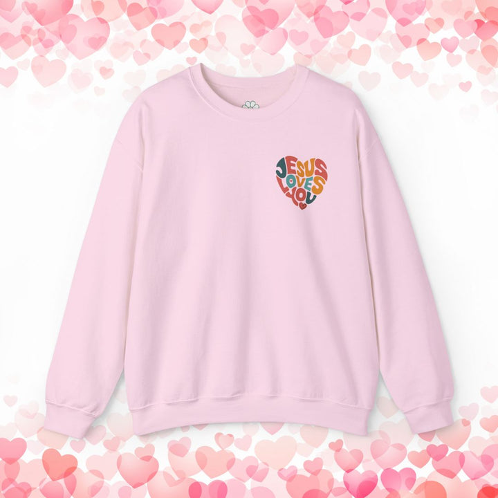 Jesus Loves You Christian Sweatshirt