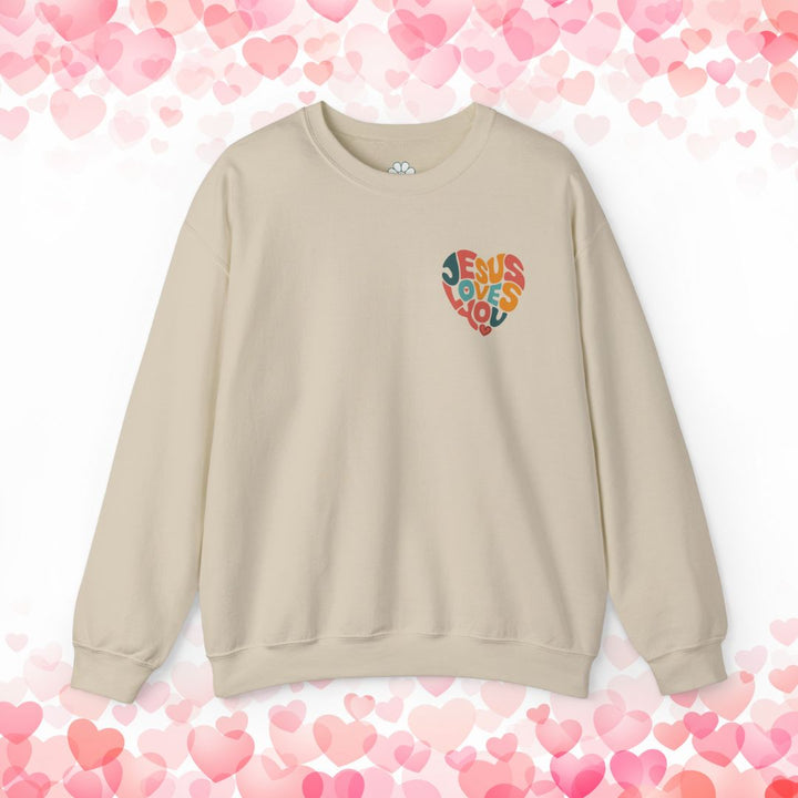 Jesus Loves You Christian Sweatshirt