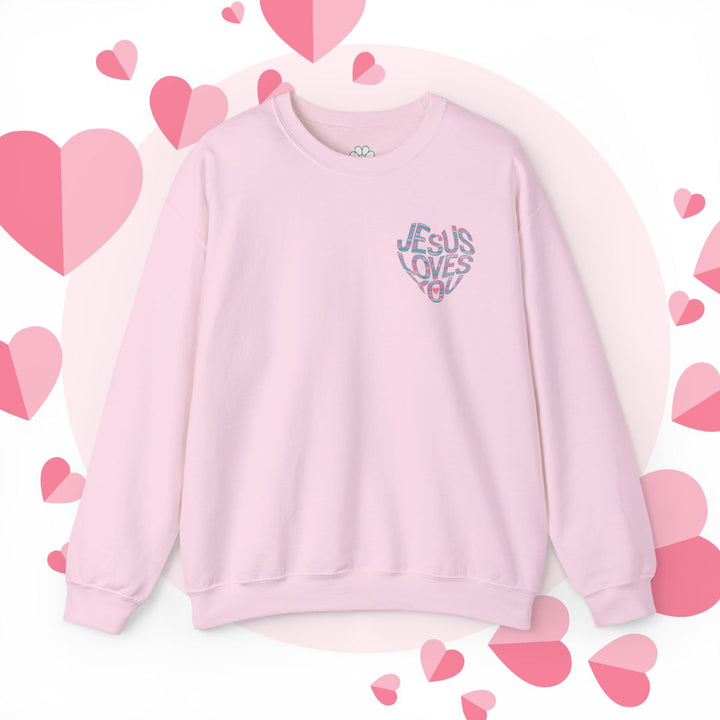 Jesus Loves You Christian Sweatshirt