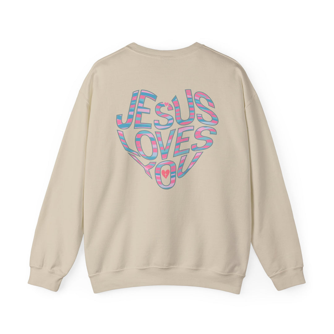 Jesus Loves You Christian Sweatshirt