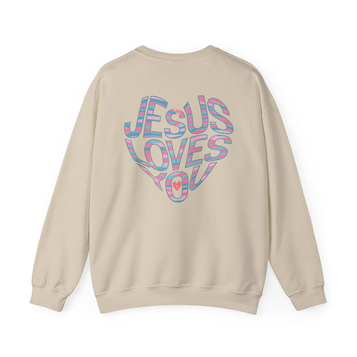 Jesus Loves You Christian Sweatshirt