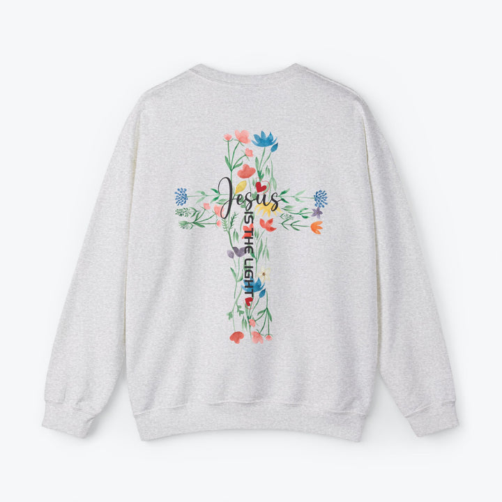 Jesus is the Light Christian Sweatshirt