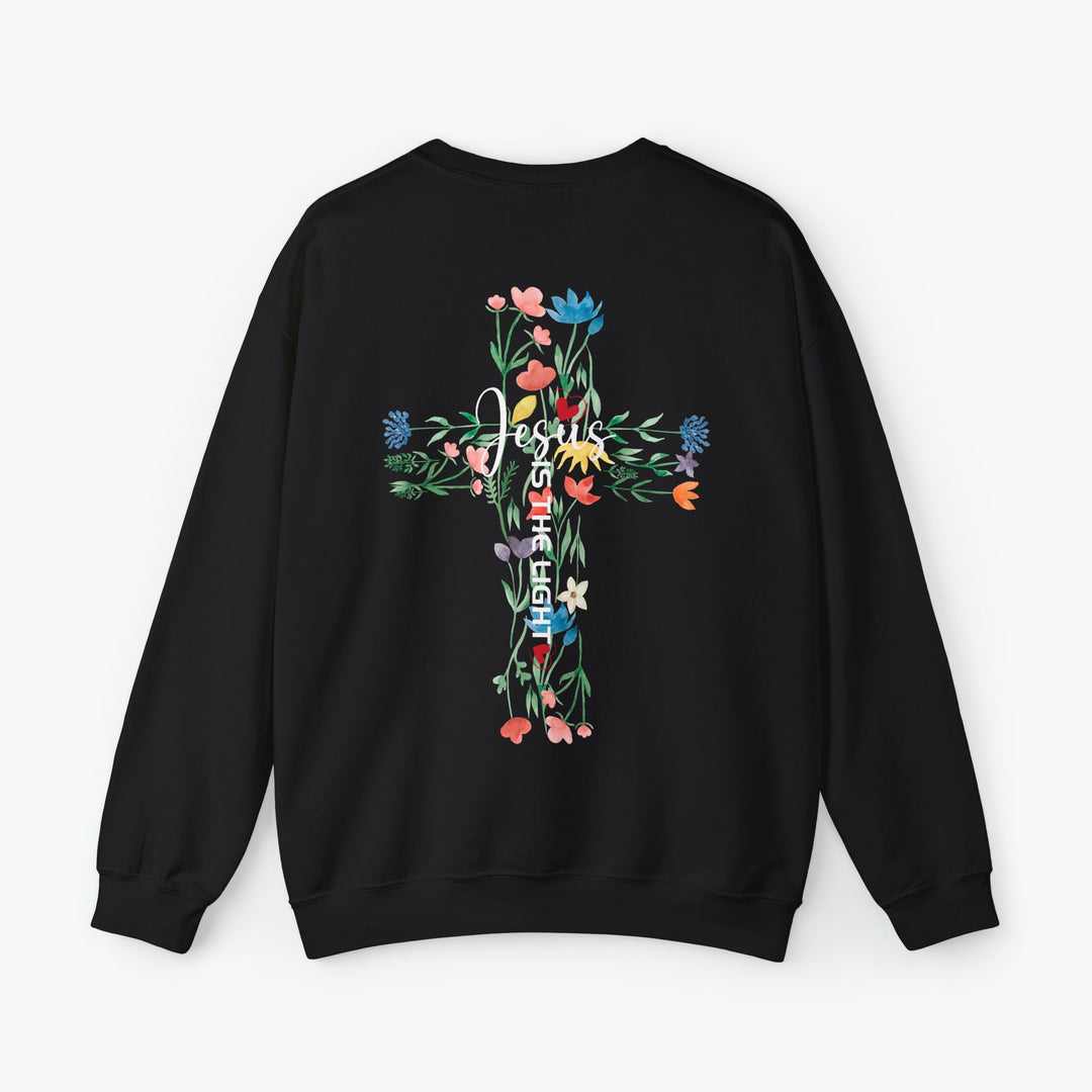 Jesus is the Light Christian Sweatshirt