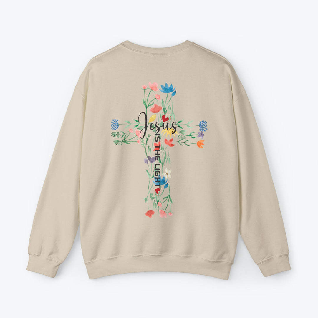 Jesus is the Light Christian Sweatshirt