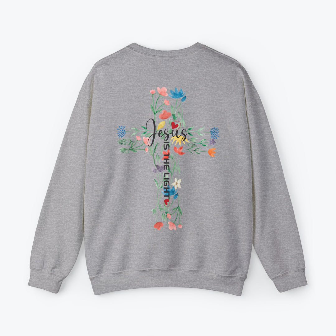 Jesus is the Light Christian Sweatshirt