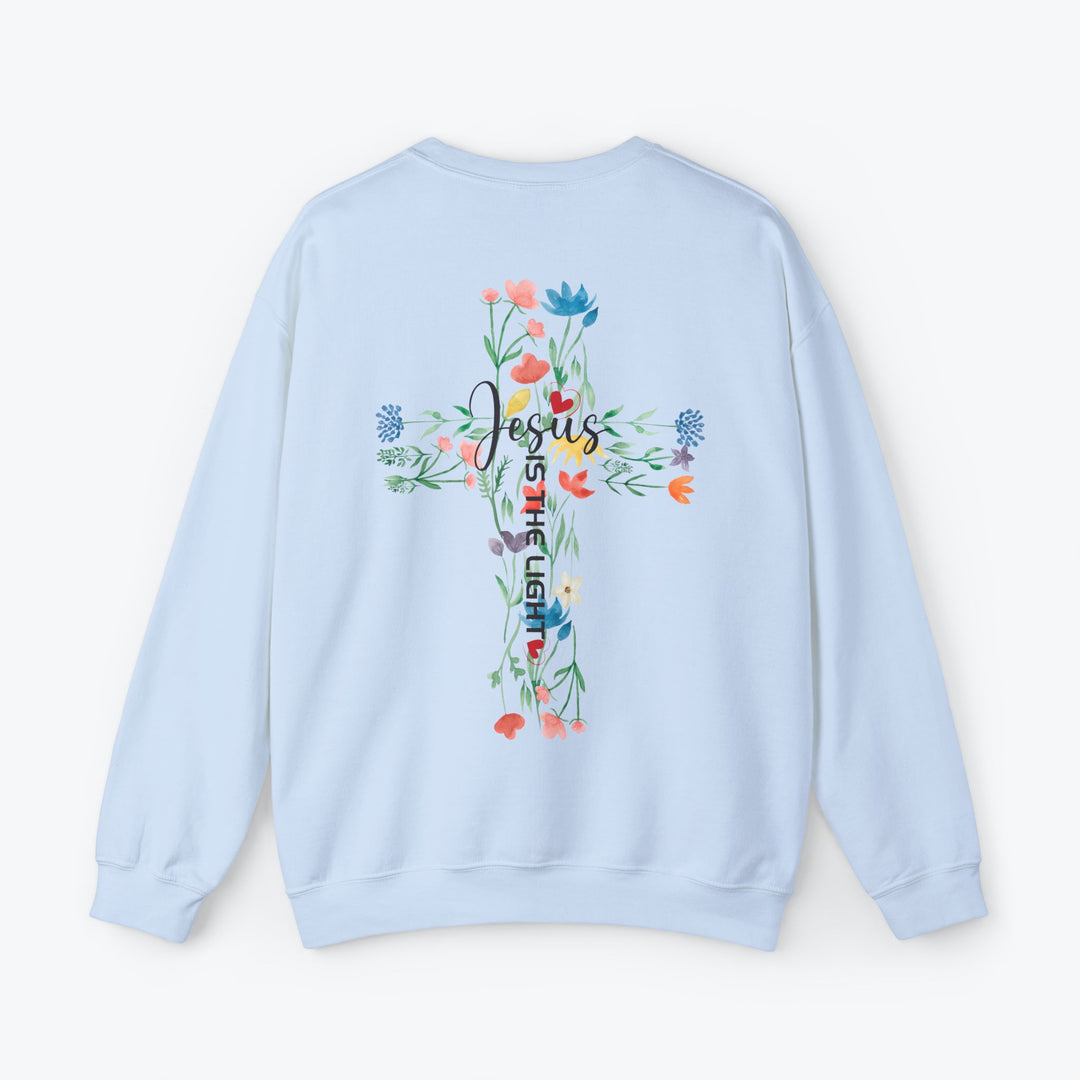 Jesus is the Light Christian Sweatshirt