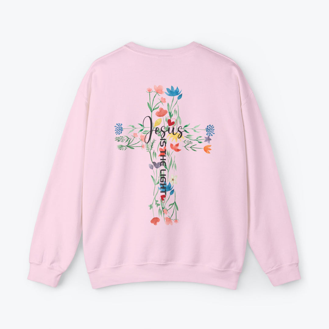 Jesus is the Light Christian Sweatshirt