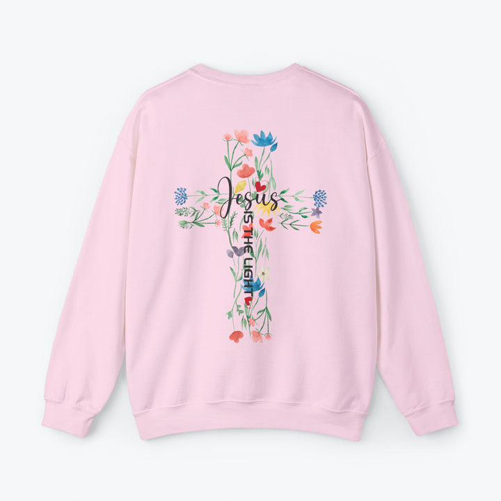 Jesus is the Light Christian Sweatshirt