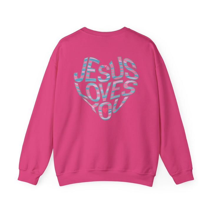 Jesus Loves You Christian Sweatshirt