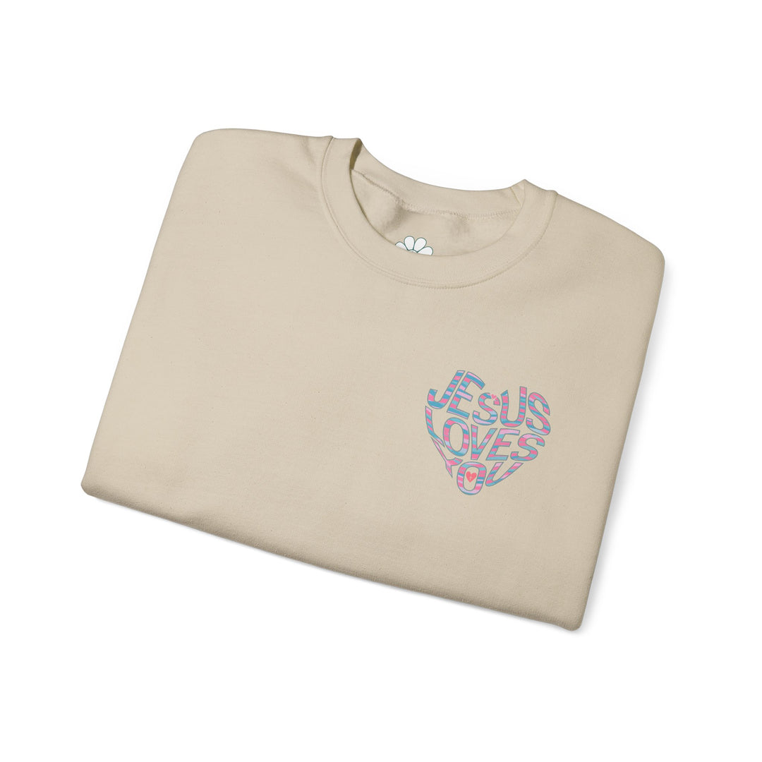 Jesus Loves You Christian Sweatshirt