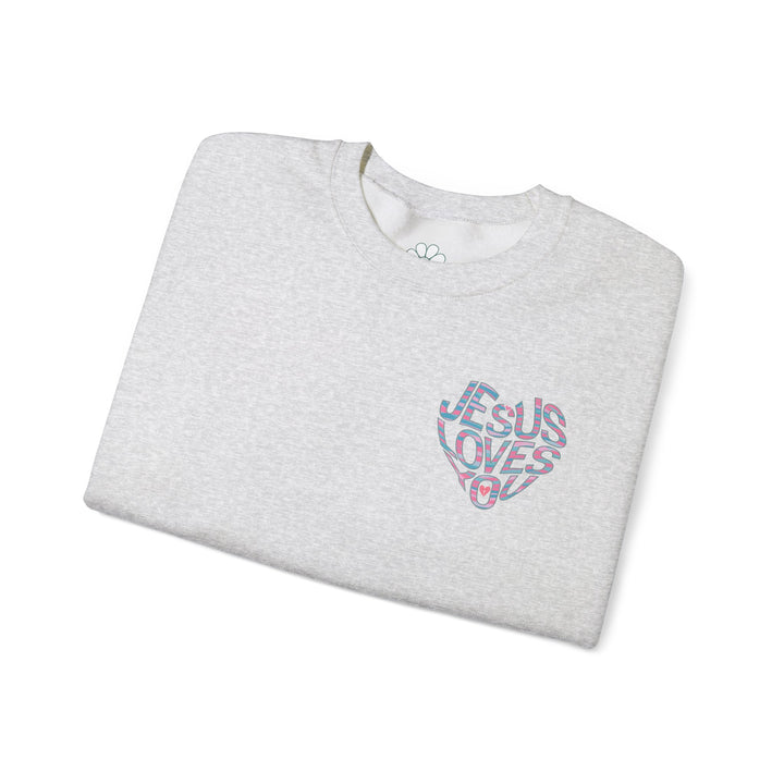 Jesus Loves You Christian Sweatshirt