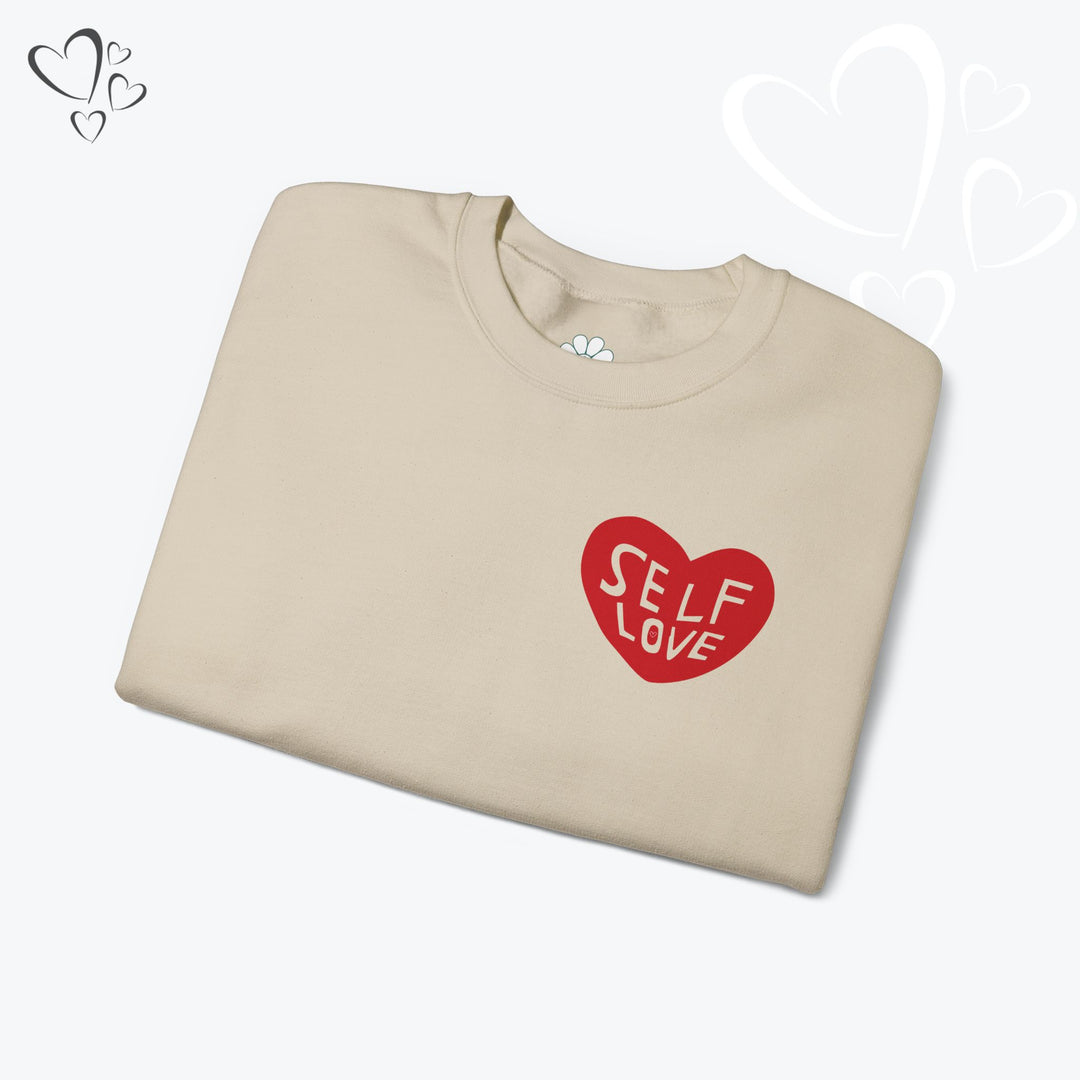 Self Love Heart Sweatshirt,  Valentine Sweatshirt
