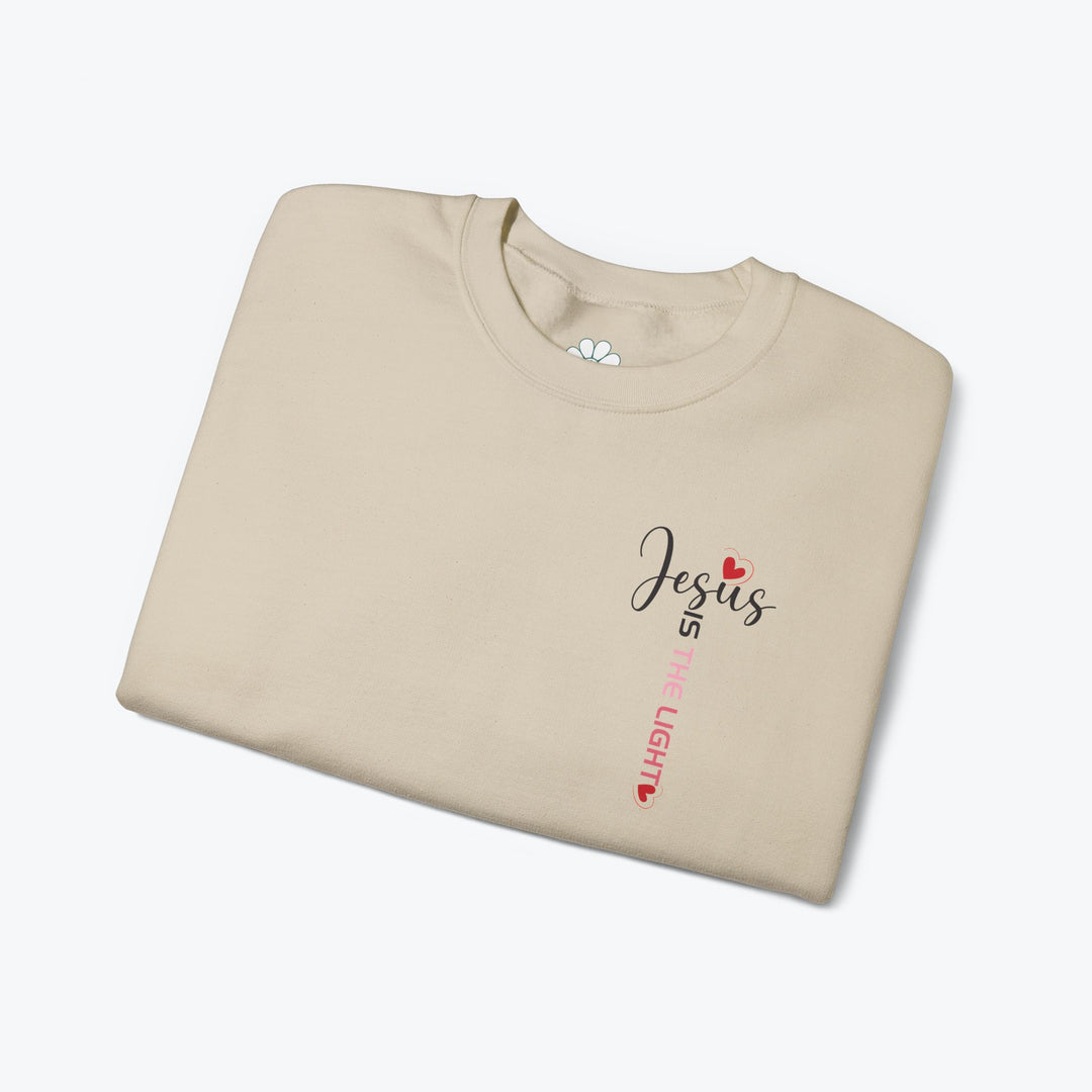 Jesus is the Light Christian Sweatshirt