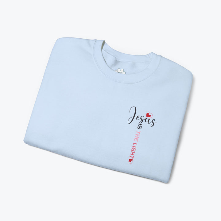 Jesus is the Light Christian Sweatshirt