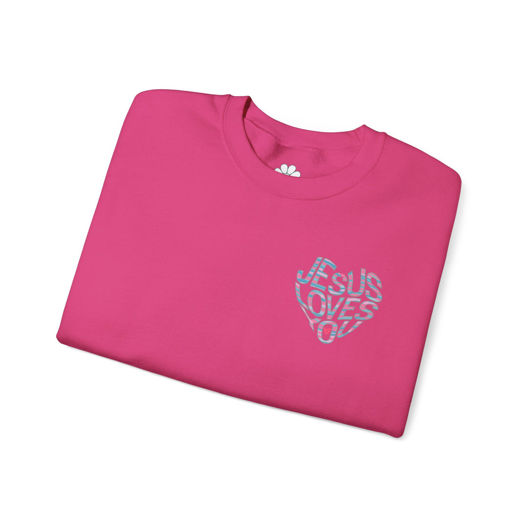 Jesus Loves You Christian Sweatshirt