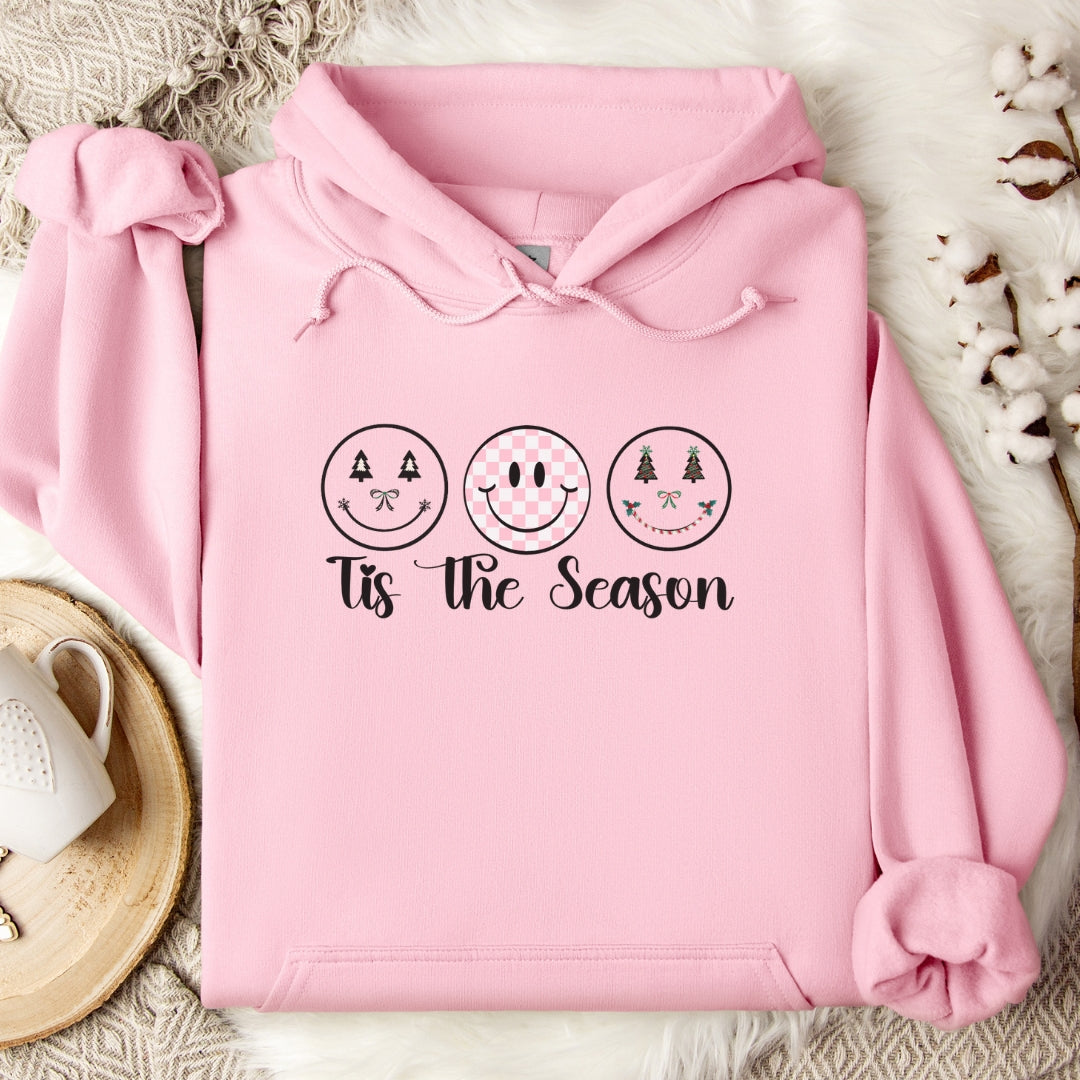 Smiling Face Christmas Sweatshirt