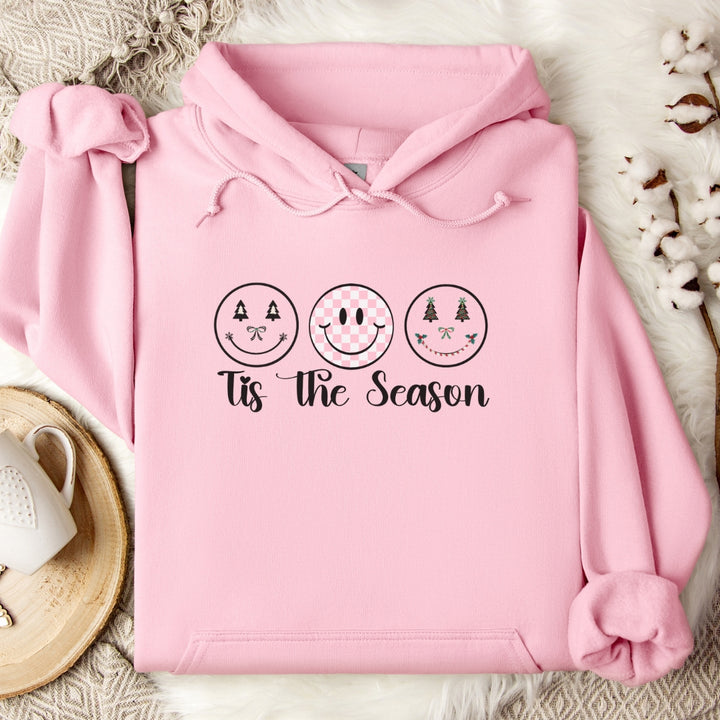 Smiling Face Christmas Sweatshirt