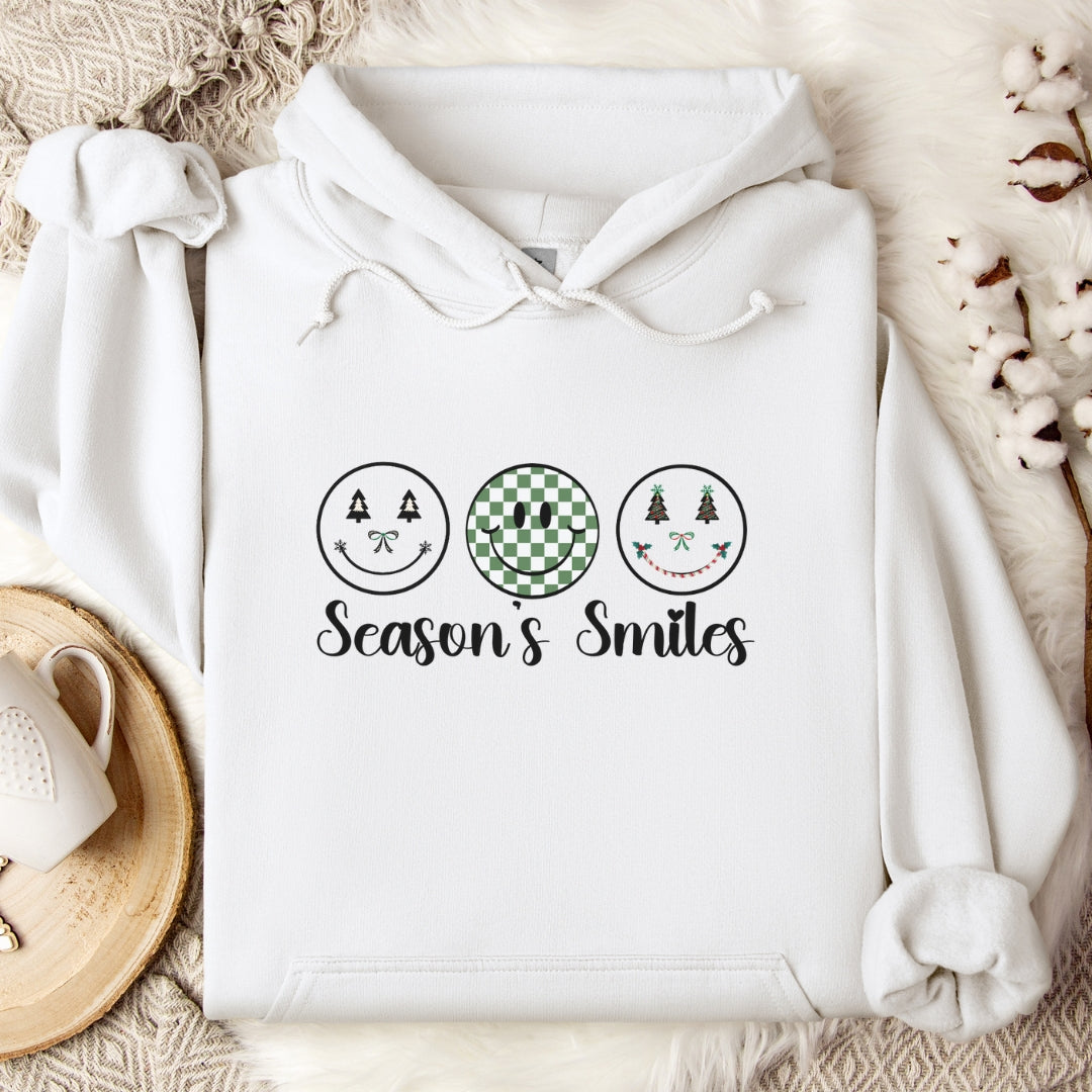 Smiling Face Christmas Sweatshirt