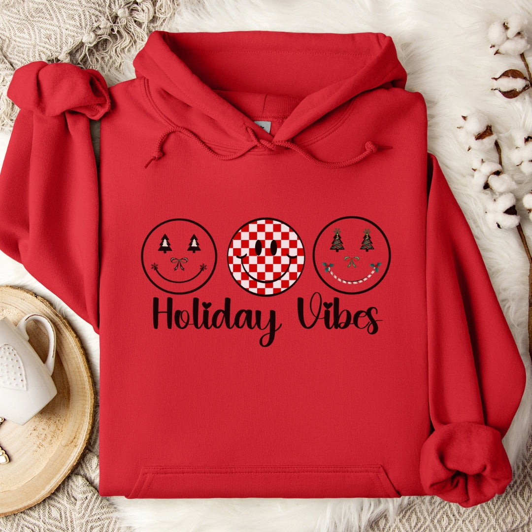 Smiling Face Christmas Sweatshirt